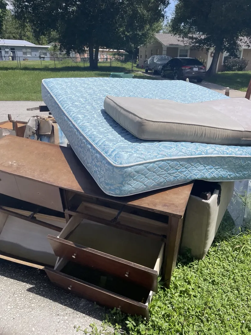 Furniture and mattress removal